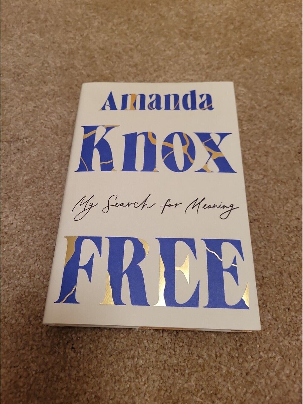 Free : My Search for Meaning by Amanda Knox (2025, Hardcover)